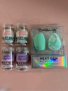 ✨The Crème Shop Next Gen Blender Set & Individual Blenders (6 Sponges) NIB✨